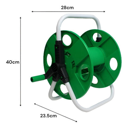 Carrete De Manguera Carro Porta Manguera De Plastico Jardin