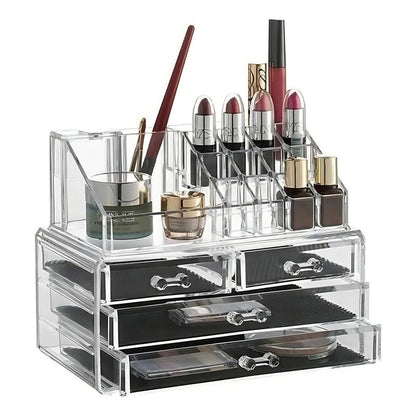 Caja Organizador 008 Cosmeticos Maquillajes Cosmetiqueros