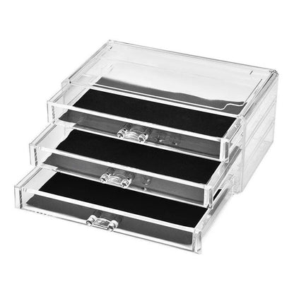 Organizador Acrilico Caja De Maquillaje Cajas Cosmetiqueros