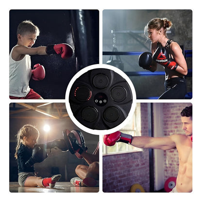 Maquina De Boxeo Musical Kit Boxeo Soporte Entrenamiento