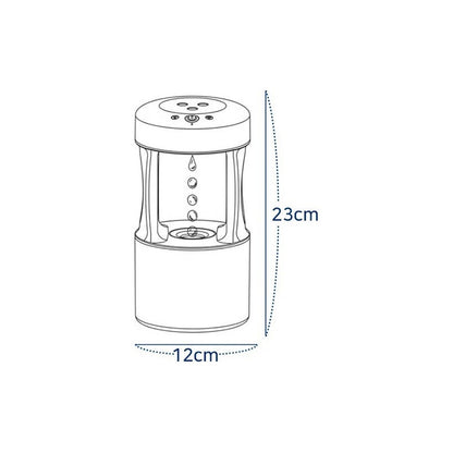 Humidificador ultrasónico antigravedad A-349