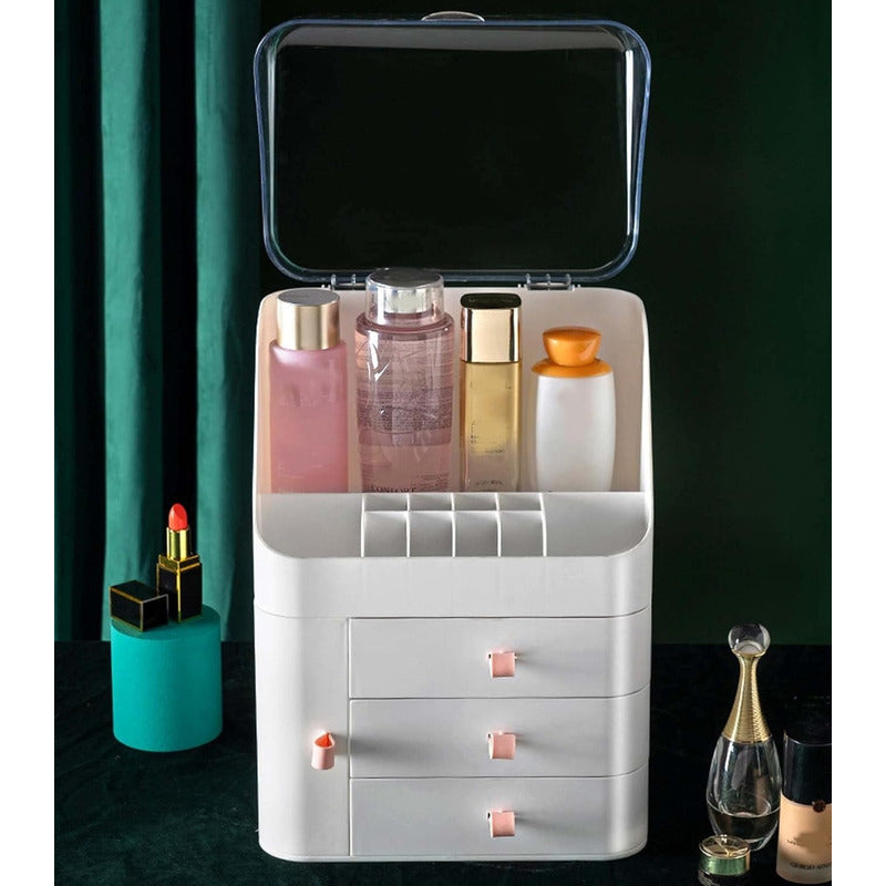 Cosmetiquero Transparente Organizador De Maquillaje Acrilico