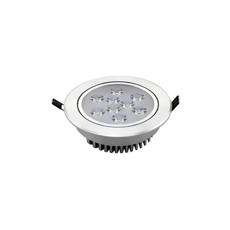 Pack X5 Focos Led Embutidos Foco Led Embutido Foco Led 9w