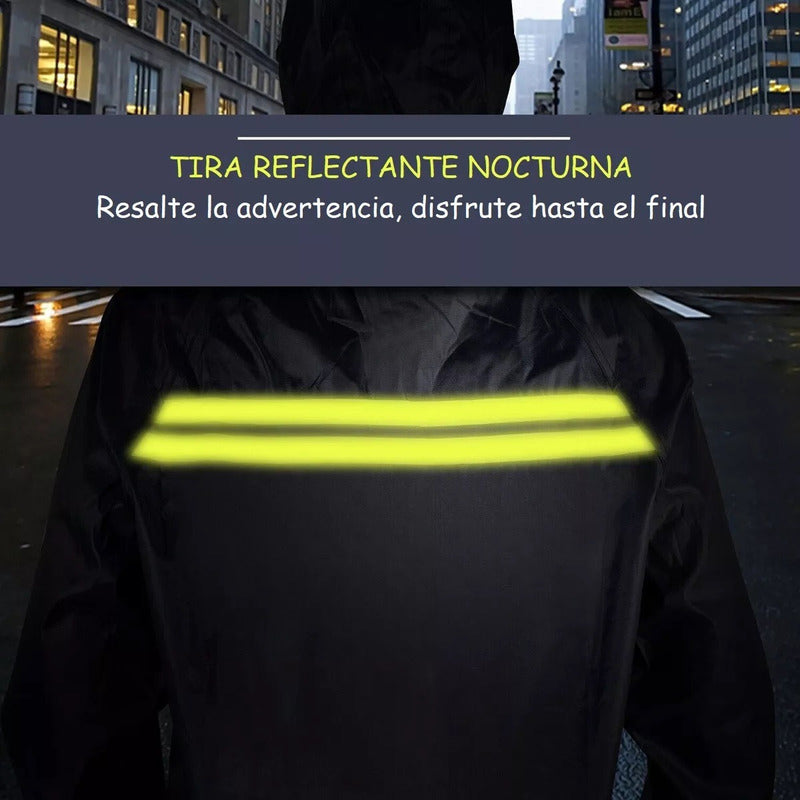 X2 Trajes De Agua Impermeable Lluvia Traje Impermeable Moto