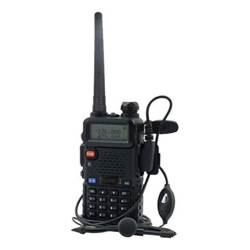 Set 2x Radios Uv5r Uhf/vhf 128 Canales Walkie Talkie Baofeng