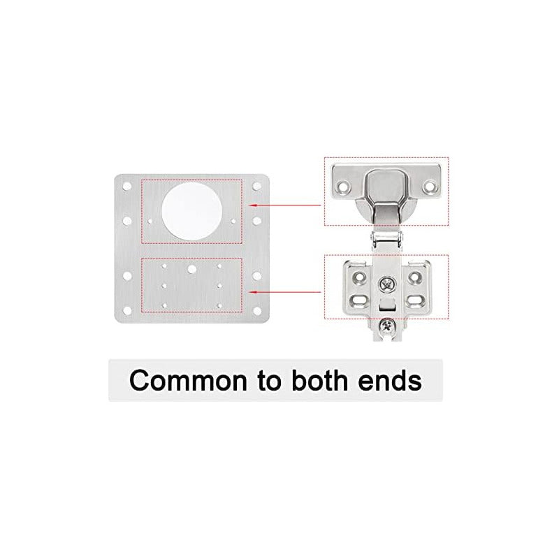 Juego De Fijación De Placa De Montaje De Bisagra 6, Paneles