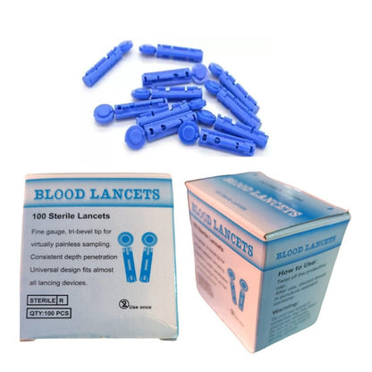 Lancetas Caja X 100 Unidad , Lanceta Esteril Glicemia