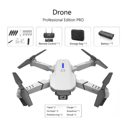 Drone Mini Pro Camara Hd  1080 Drones Profesionales E88-pro