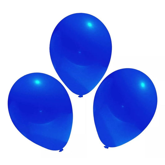 Set De Globos Decoracion Goblos Azules Globo Fiesta Globos Decoraciones Fiestas Patrias Adornos Dieciochera 50 Unidades Qatarshop