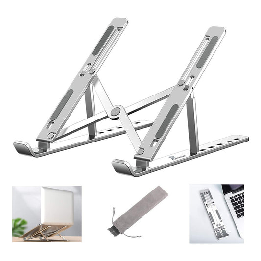 Soporte Elevador Aluminio Base Notebook Base Vertical Laptop