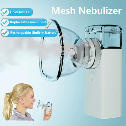 Nebulizador Portatil Inhalador Aerocamara Nebulizador Asma