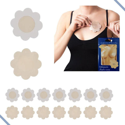 Nipple Cover Kit De 30 Unidades Protector De Aureola Mamaria Tapón Y Boquilla