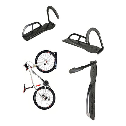 Dilitools Kit Con 3 Soportes Gancho Para Colgar Bicicletas A La Pared Color Negro