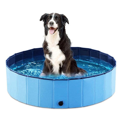 Piscina Inflable Redonda Piscina 80x20 Piscina Plegable Para Macotas Bañera Plegable Piscina Para Perros Qatarshop Piscina Perros Redonda Piscina Mascotas Bañera Plegable Verano