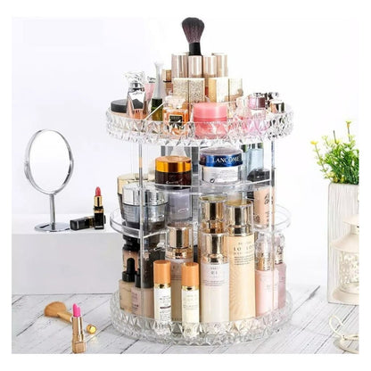 Organizador De Maquillaje Giratorio De 360 Grados