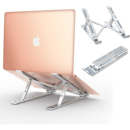 Soporte Aluminio Vertical Base Para Notebook Laptop Macbook