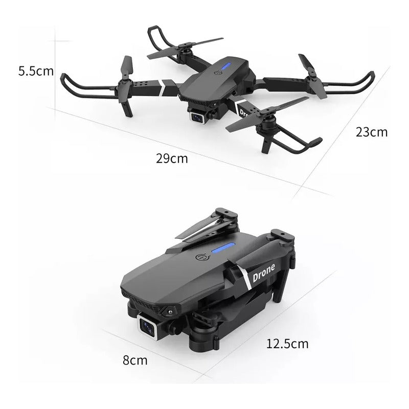 Drone Mini Pro Camara Hd  1080 Drones Profesionales E88-pro