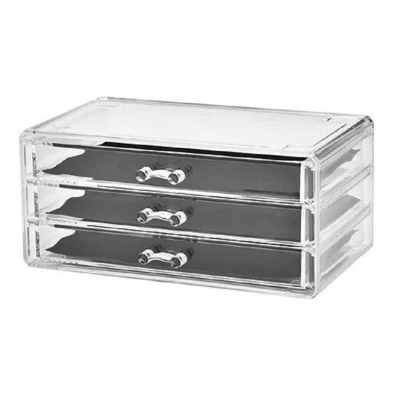 Organizador Acrilico Caja De Maquillaje Cajas Cosmetiqueros