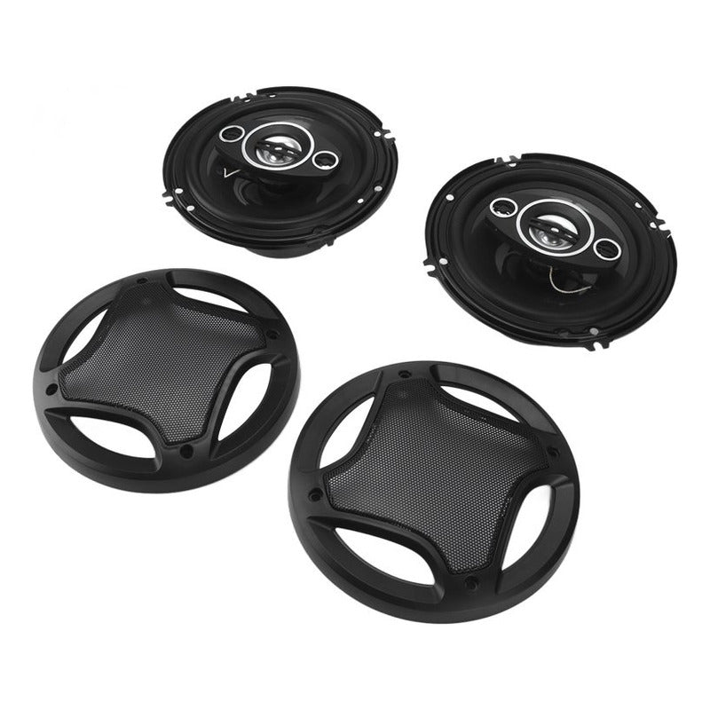 X2 Parlantes 500w Auto 16 Cm Parlante De Auto Audio Tweeter