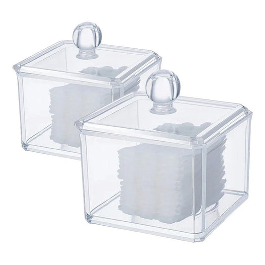 Pack X2 Caja De Maquillaje Organizador Cajas Cosmetiqueros