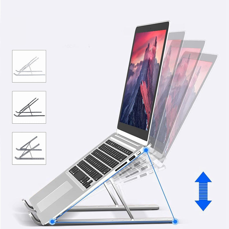 Soporte Macbook Base Notebook Aluminio Vertical Laptop Stand