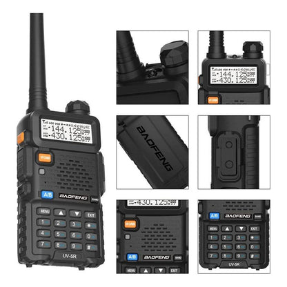 Set 2x Radios Walkie Talkie Baofeng Uv5r Uhf/vhf 128 Canales