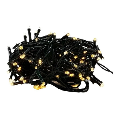 Pack X2 Luces Led Navidad Guirnalda Arbol Navidad 100 Led 9m