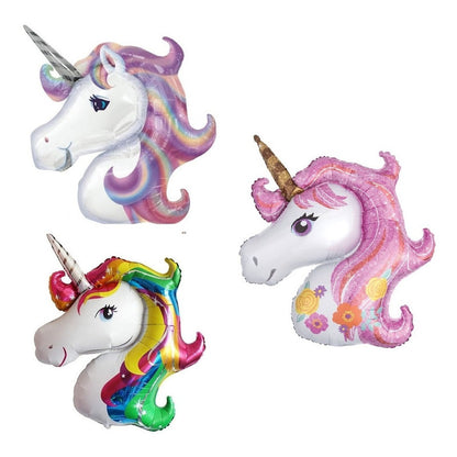 Pack X10 Globos Metalizados Globo Metalico Globos Unicornio