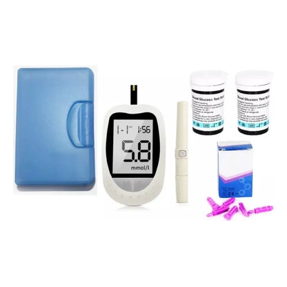 Medidor De Glicemia Glucometro Digital +50 Tiras Lancetas