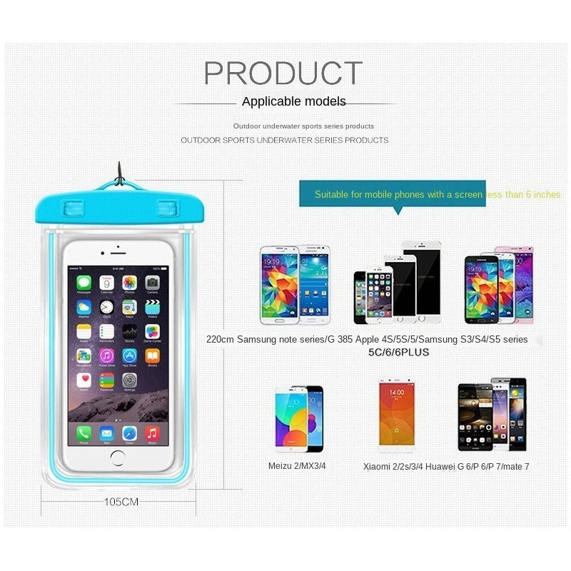 Funda Celular Impermeable Sumergible Carcasa Protectora