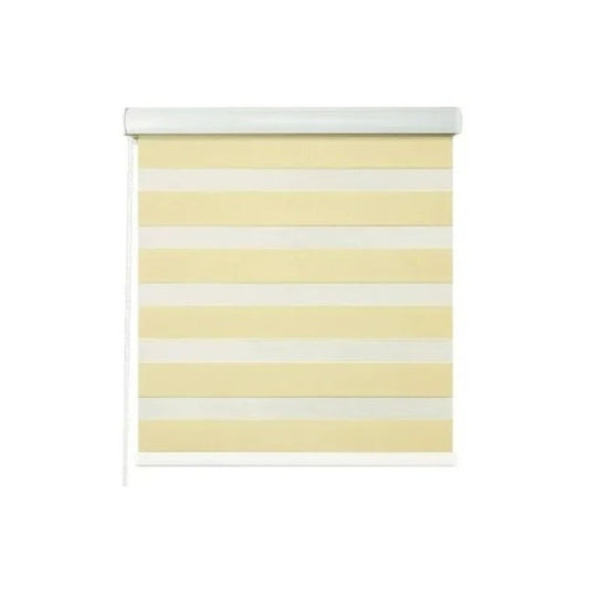 Cortina Roller Blackout Persianas Roller 150x200 Beige Liso