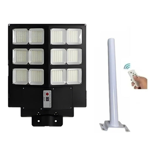 Foco Led Solar 600w Poste Exterior Focos Solares Potentes