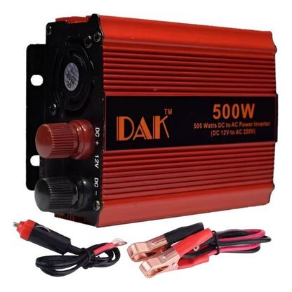 Inversor Voltaje  500w Corriente 12v 220v Auto Transformador