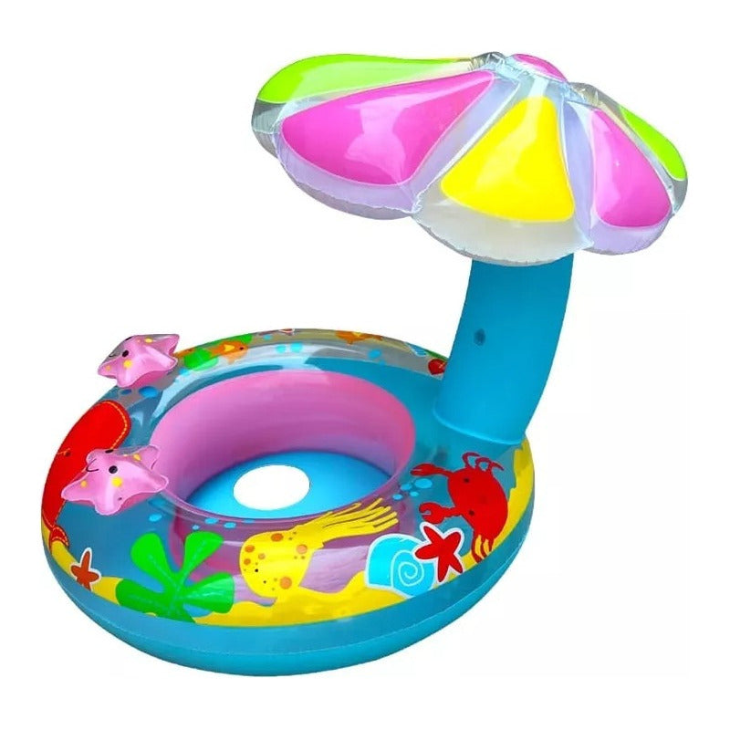 Flotador Niña Flotador Inflable Sombrilla Flotador Para Bebe