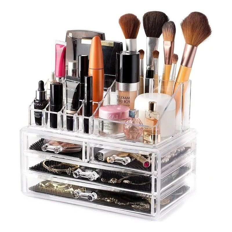 Caja Organizador Cosmeticos 008 Maquillajes Cosmetiqueros