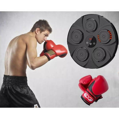 Maquina Boxeo Eoland Entrenamiento Soporte Boxeo Pared Entrenamiento En Casa Training Ejercicio Digital Audio Bluetooth Eoland