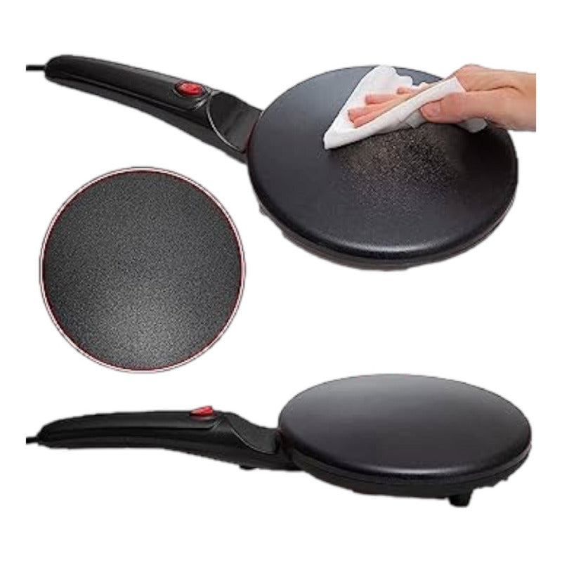 Crepes Panquequera Electrica 20cm Maquina Para Crepes