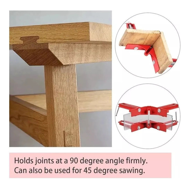 Prensa Carpintero Prensa Escuadra Esquinera Para Madera 90°