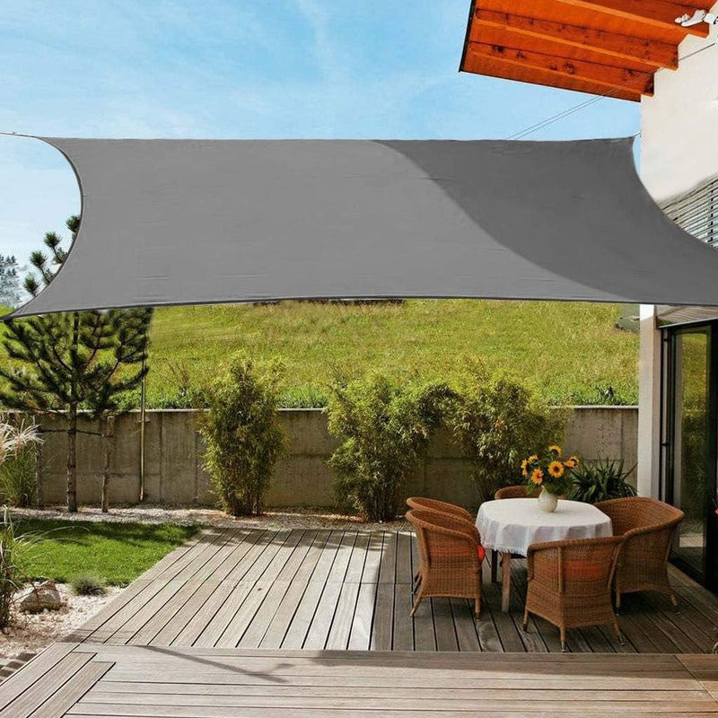 X3 Carpa Toldo Vela Rectangular Vela Sombra Toldo 3.5 X 2.5