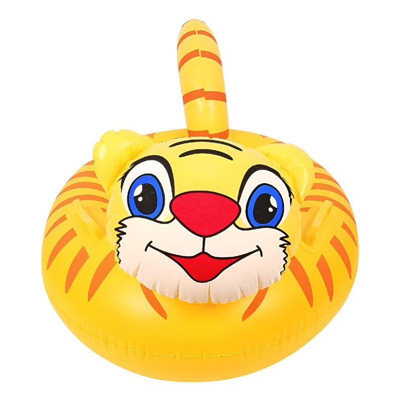 Salvavidas Tigre Amarillo Flotador Para Bebe Flotadores Piscina Flotador Inflable Para Alberca Verano Qatarshop Salvavida Para Niños Inflables Playa