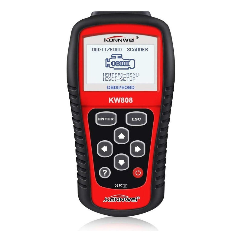 Scanner Automotriz Multimarca Konnwei Kw808 Scanner Portatil