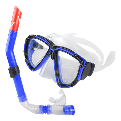 Kit Buceo Snorkel Azul Adulto Mascara Snorkel Set Mascara Buceo Lentes Snorkel Tubo Para Buceo Piscina Playa Lentes Para Nadar Snorkel Gafas De Buceo Snorkel Qatarshop