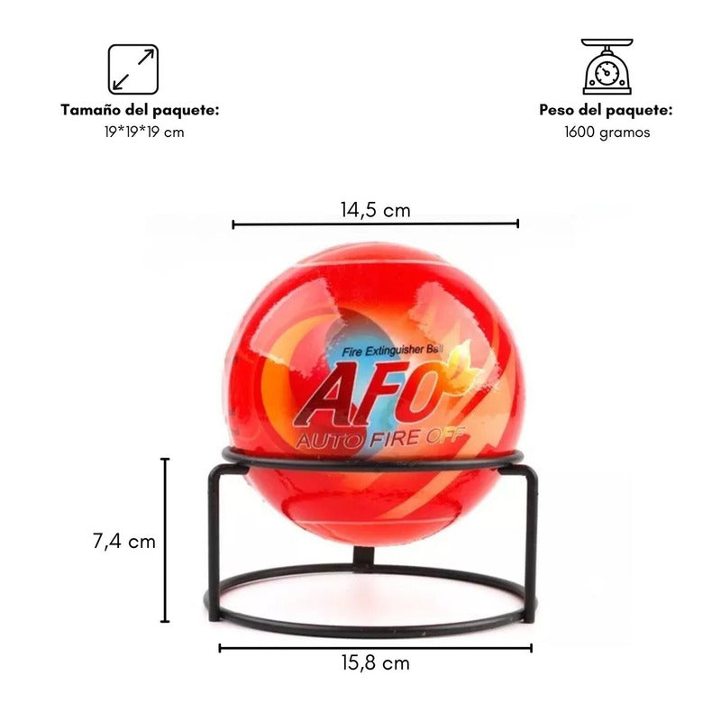 Extintor Auto 1.3kg Extintor Esfera Portatil Extintor Bola