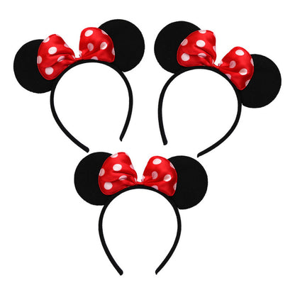 Pack X60 Cintillo Orejas Minie Mickey Mouse Tiara Disfraz