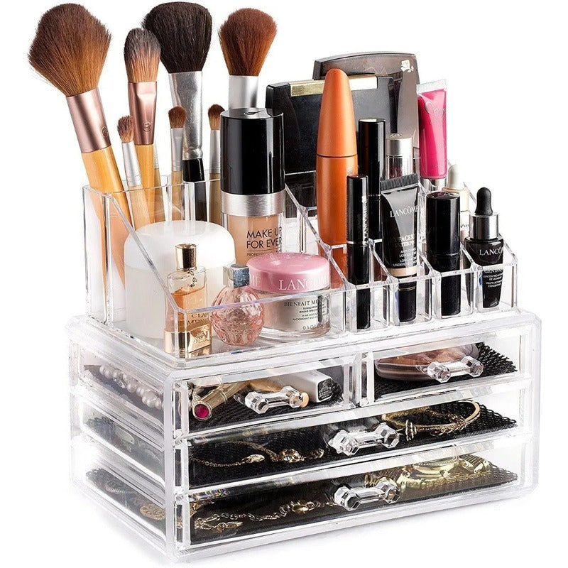 Caja Organizador Cosmeticos Maquillajes Cosmetiqueros  008