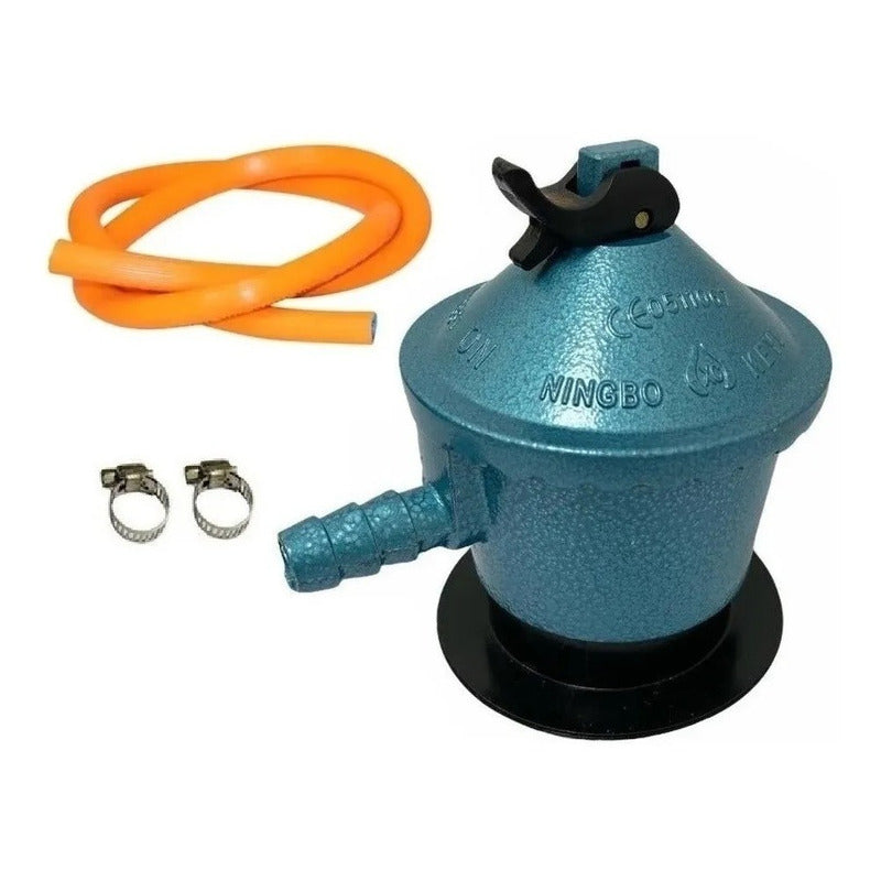 Cocina Encimera Gas 4 Quemadores + Kit Regulador De Gas