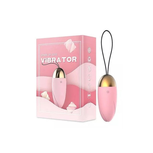 Vibrador Huevo Juego Sexual Masaje Vibratorio Juguete Sexual Color Rosa