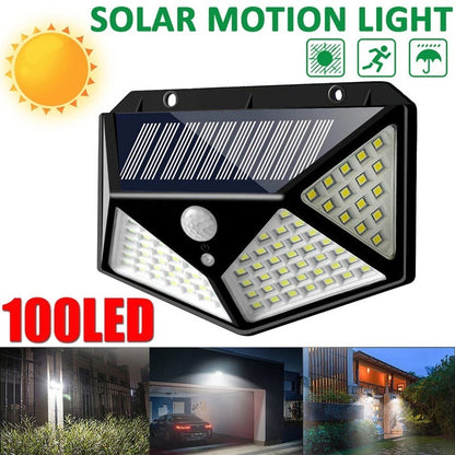 Pack X10 Foco Exterior Luz Led Solar Focos Led Solar Cl-100