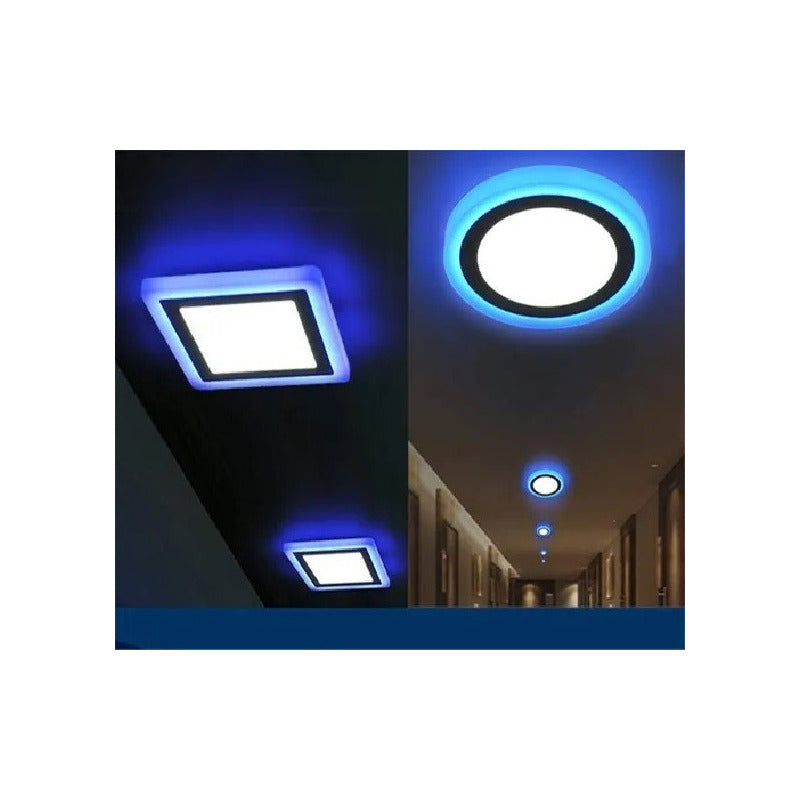 Plafon Techo Foco Led Sobrepuesto Focos Led Interior 18+6w