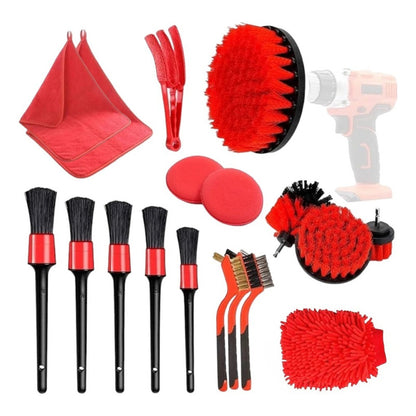 Kit Limpieza Auto 18 Pzs Pulidor De Focos Limpieza Auto